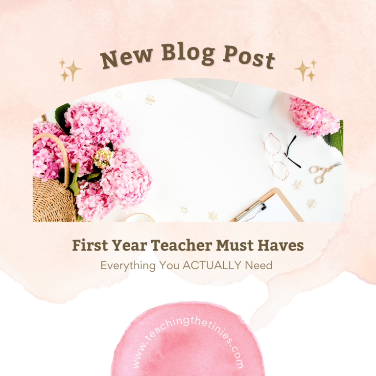 First Year Teacher Must Haves